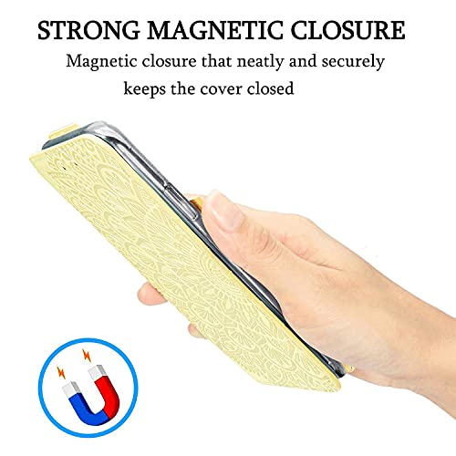 Coque Samsung S21 Plus antichoc mandala jaune König - 4