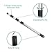 Daisypower Gutter Cleaning Brush Roofing Guard Cleaner Tool with Telescopic Extension Pole, Easy Remove Leaves and Debris from The Ground