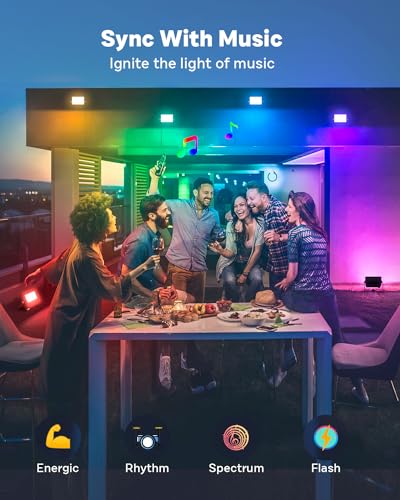 Alfele LSE-042-W3 Led Flood Light Outdoor, 36W Rgbcw Landscape Lighting Wired thumb #5