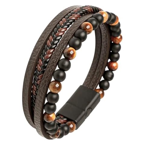 Bracelet Homme Mochity en Cuir Cover