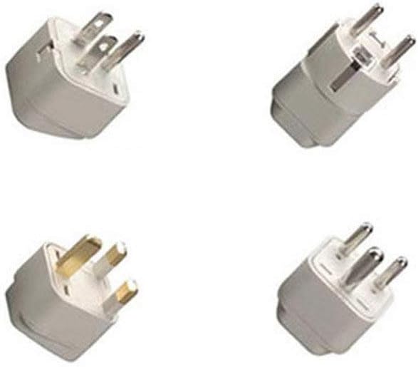 Caribbean Travel Adapter Kit Grounded Red GIS-ACAR-950r