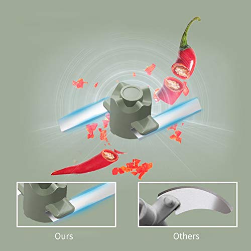 Mini picador de alho manual picador de alimentos portátil para picar legumes frutas cebolas alho sal