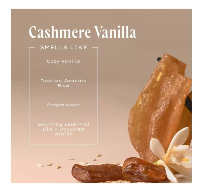 Being Frenshe Cashmere Vanilla Mist Duo | BODY AND LINEN MIST Soothe And Comfort Hair, 5 fl oz | Full Size & 2 fl oz Mini
