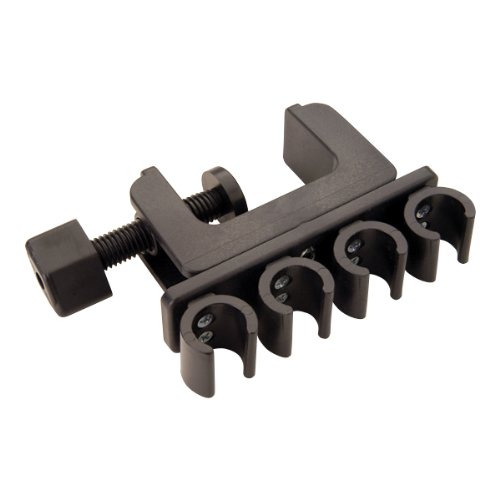 Creative Inventions Joe Porper Portable 4 Cue Rack Pool/Billiards Stick Holder - Black