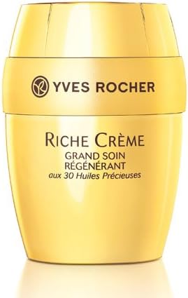 Yves Rocher Riche Crème Deep Regenrating Creme with 30 Precious Oils Collector Edition, 75 ml