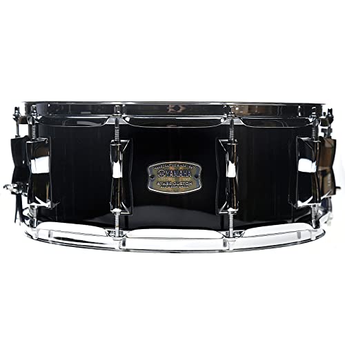 Yamaha Stage Custom Birch 14x5.5 Snare Drum Raven Black