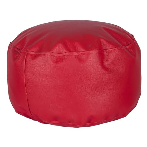 Well Home Puff Ovalado � 40x26cm Color Rojo