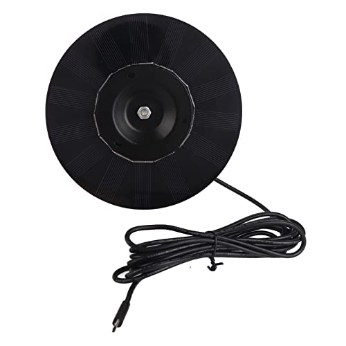 Solar Panel Charger Kit 4W Monocrystal Silicon for Outdoor Monitoring - Efficient Power Supply, Easy Installation, Ideal for Camera Charging