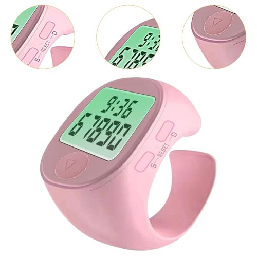 Reloj de dedos silencioso y compacto para nadar sin ruido 2
