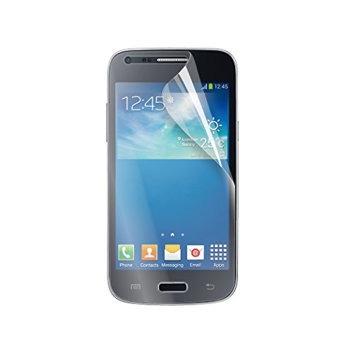 Muvit MUSCP0475 Pack de 2 Films de protection d'écran pour Samsung Galaxy Core Plus Mat/Brillant Transparent