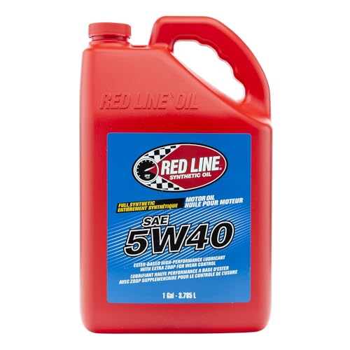 Aceite para motor 5W40 totalmente sintético Red Line 4 galones miniatura 1