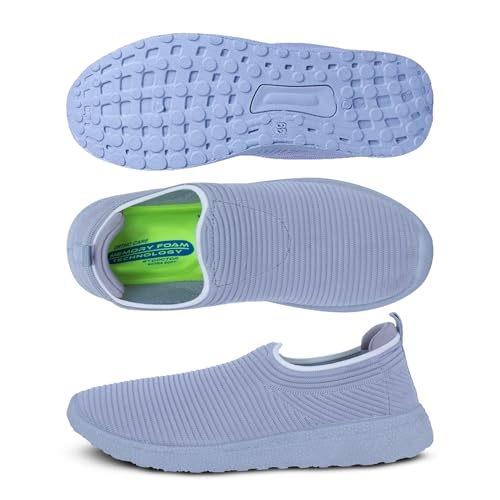 Image of DOCTOR EXTRA SOFT Lightweight Memory Foam Women's Shoes | Walking,Gym,Training,Running,Casual,Sports,Athletics| Stylish,Flexible,Comfortable| Slip-On,Loafers,Lace-Up,Sneaker for Ladies & Girls D-1004