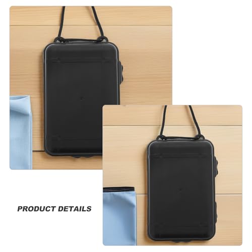 Zerodeko estuche para puntas de flecha seguro con plástico rígido impermeable 3