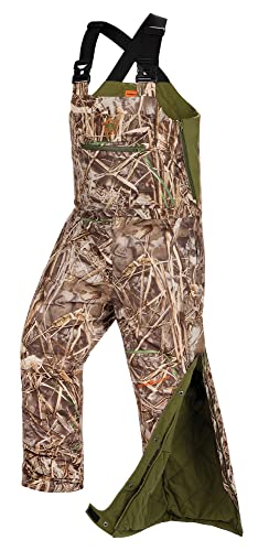 ArcticShield Tundra Camo Hunting and Cold Weather Bib, Retain Heat-Retention Technology, Waterproof, Breathable