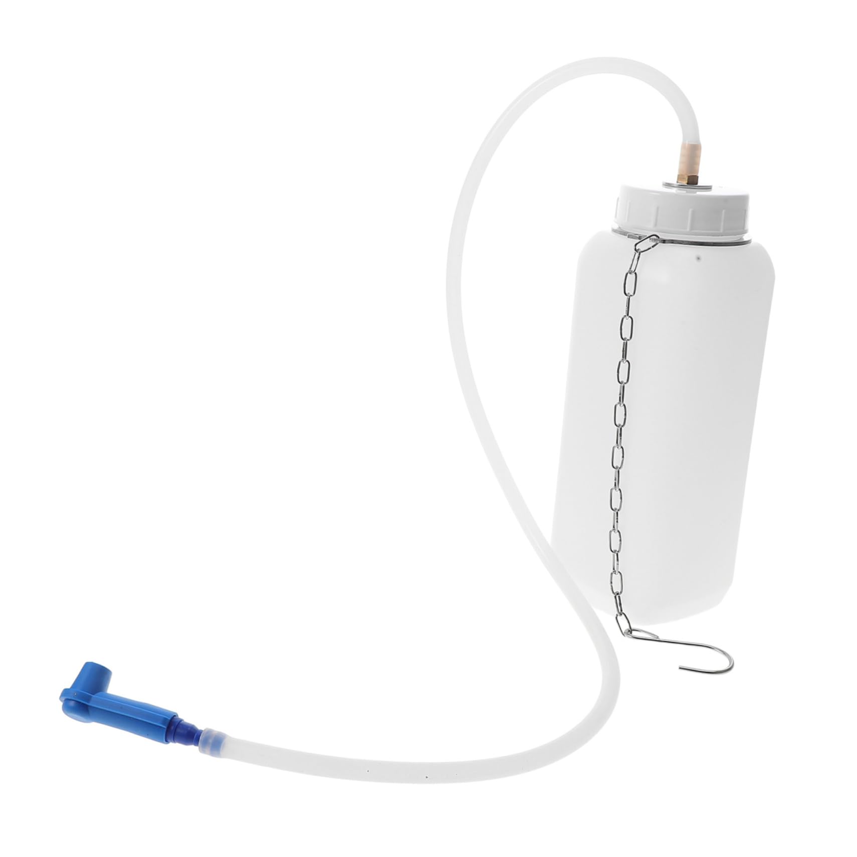 FUNOMOCYA Automatic Brake Fluid Bleeder Machine Electric Brake Oil Change Kit with Leakproof Waste Oil Bottle Versatile for Cars Electric Vehicles Quick Model Transition Tool