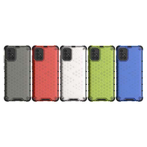 Image of Gorilion Plactic, Silicon | For Samsung Galaxy A71 | Back Case Cover Armor Shock Proof Case Cover For Samsung Galaxy A71 - Black