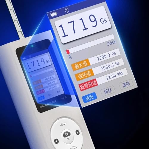 Medidor Digital Tesla con Sensor Hall Preciso miniatura 5