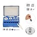 CALLARON 17pcs Stainless Steel Calibration Weights Set 10mg to 100g for Digital Scale Precision Balance Scale Calibration Weights Kit for Laboratory and Industrial Use