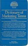 Used Book in Good Condition Dictionary of Marketing Terms (Barron\'s Business Dictionaries)