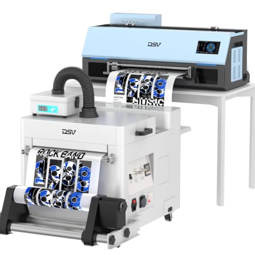 Image of DSV A3 i3200 DTF Printer, 2 Min /A3 Print, 720x3600 DPI, 2-Year Ink Included | 24 /7 Auto-Maintenance,2X Speed vs XP600,White Ink Circulation & Stirring System,Apparel Printer for DIY Business