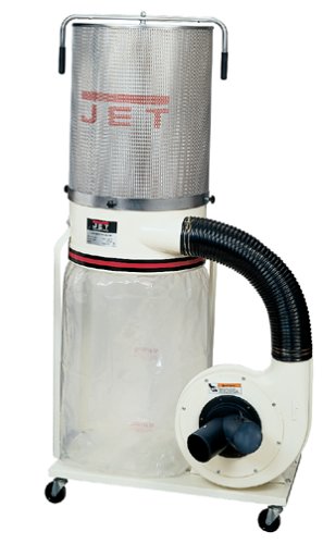 JET 708626CK DC-1100CK 1-1/2-Horsepower 1,100 CFM Canister Dust Collector, 115/230-Volt 1-Phase