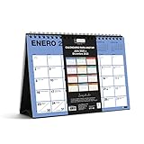 calendarios de oficina personalizados TAMAÑO A5, 210 x 148,5 mm. PAPEL de alto gramaje 120g FSC MIX CREDIT, que garantiza que el papel procede de bosques medioambientalmente sostenibles.