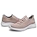 konhill Women's Slip on Walking Tennis Shoes - Comfortable Lightweight Breathable Casual Work Travel Sneakers for Standing All Day (Fits Swollen & Wide Feet) 10 US Apricot,42