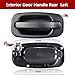 FAERSI Exterior Door Handle Rear Driver Side Replacements for 1999-2007 Chevy Silverado 1500 2500 HD, Tahoe, Suburban, Avalanche, GMC Sierra, Yukon Denali, Cadillac Escalade 80579 15721571