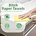 Reusable Swedish Dishcloths for Kitchen – Eco Friendly Paper Towel Alternative – Absorbent, Washable, Compostable Cleaning Cloths – 4 Pack by Paperless Kitchen
