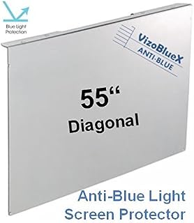 55 inch VizoBlueX Anti-Blue Light TV Screen Protector. Damage Protection Panel