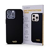 WAVEBLOCK EMF Protection iPhone Case, Radiation Blocker Cell Phone Case, 5G Shield Reduction, Lightweight, USA Patented and Tested in FCC Lab, iPhone 15 Pro Max Black Matte
