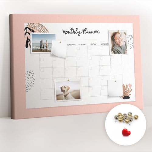 Tableau en liège horizontal 100x70 pour bureau et organisation de projets