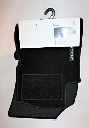 Genuine Peugeot 2008 Tailored Carpet Mats, Front & Rear. New 1609551680