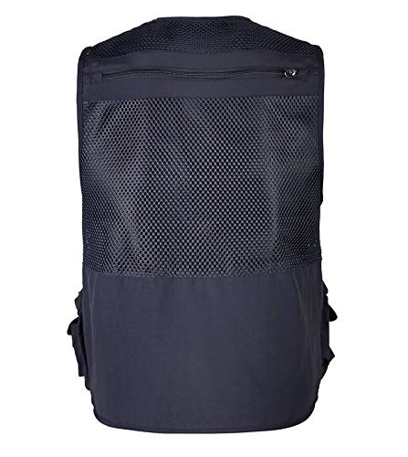 Image of Mens Outdoor Fishing Vest Safari Travel Photography Vests Jacket Multi Pocket