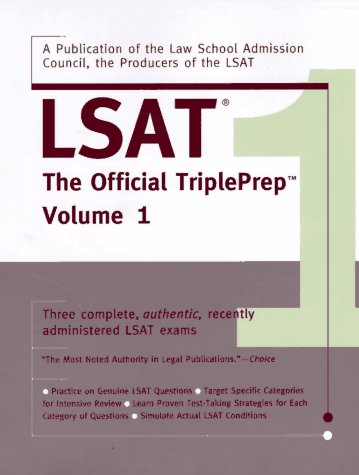 LSAT: Triple Prep Volume 1