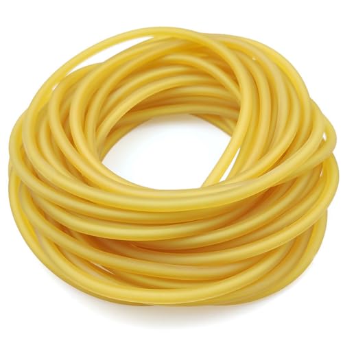 Natural Latex Rubber Tubing 40ft/12m 3060 Rubber Band Slingshot Speargun Catapult