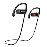 Bluetooth Headphones Sport, Vansky® Noise-Cancelling Headphones with Ear Hook Sweatproof Wireless Headset Sport for iPhone6, 6s Plus,5, Samsung Galaxy S6 S5 and Android Phones