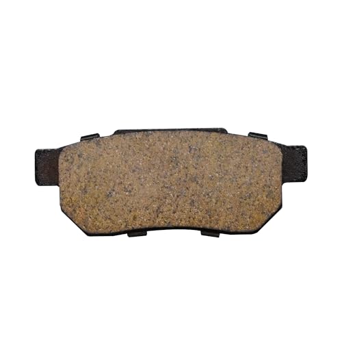 Image of Detroit Axle - Rear Brake Pads for Honda Civic Accord Acura Integra City CRX Prelude Civic Del Sol, Replacement Ceramic Brake Pads
