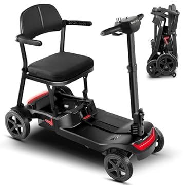 4 wheel foldable electric scooter