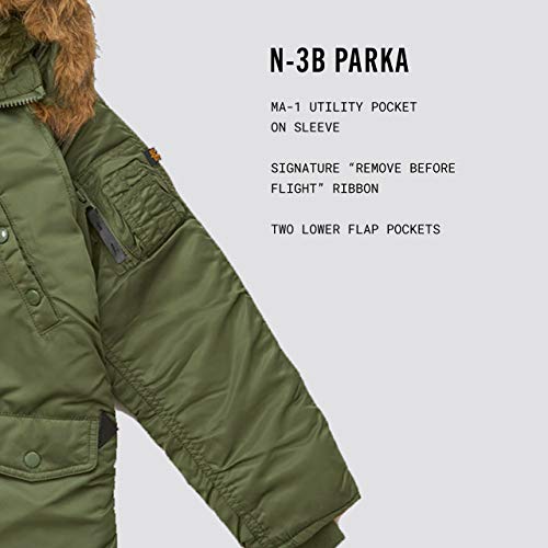 Image of Alpha Industries boys N-3b Parka
