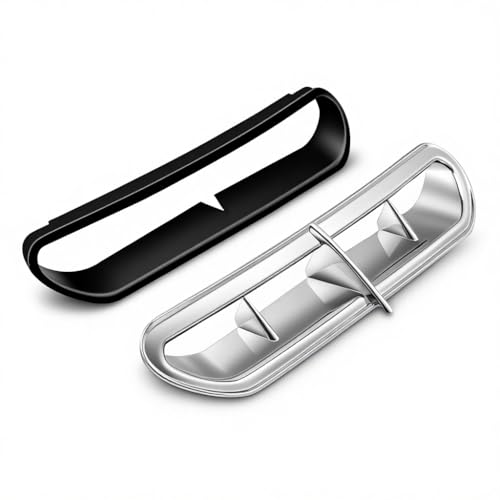 Image of Chrome Outer Fairing Vent Accent For Harley HD Electra Street Glide 2014-2022 2023 2024