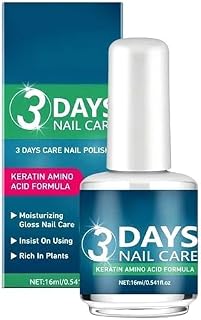 3 Days Nail Care Oil with Keratin – Fast Nail Strengthening Treatment for Dry, Weak & Fragile Nails | Hydrating Cuticle Re... Price In India