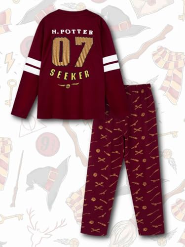 Image of Nap Chief unisex-child Official Harry Potter- Quidditch kit Organic Cotton Pajama Set