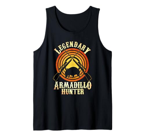 Legendary Armadillo Hunter Armadillo Armadillo Lover Tank Top