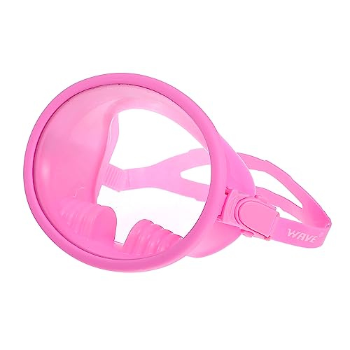 POPETPOP Fog-Free Diving Goggles Frameless Mask Snorkeling Glasses Shatterproof Tempered Lens