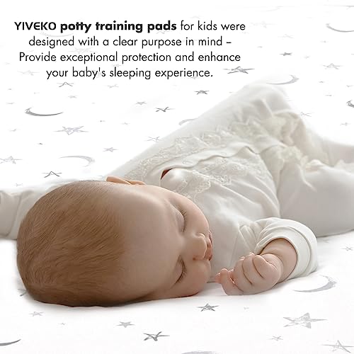Yiveko CD-GR-48 Baby Waterproof Bed Pad Washable Mattress Pad Reusable Underpads Bed Wetting Incontinence Cover For Baby Toddler Children And Adults thumb #6