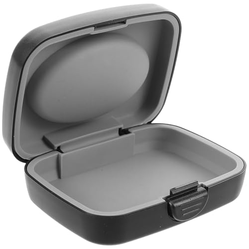 Ipetboom Étui Pour Compact Étanche Avec Protection Antichoc Boîte De Rangement Portable Pour Appareils Auditifs 3.35X2.56X1.06 Pouces