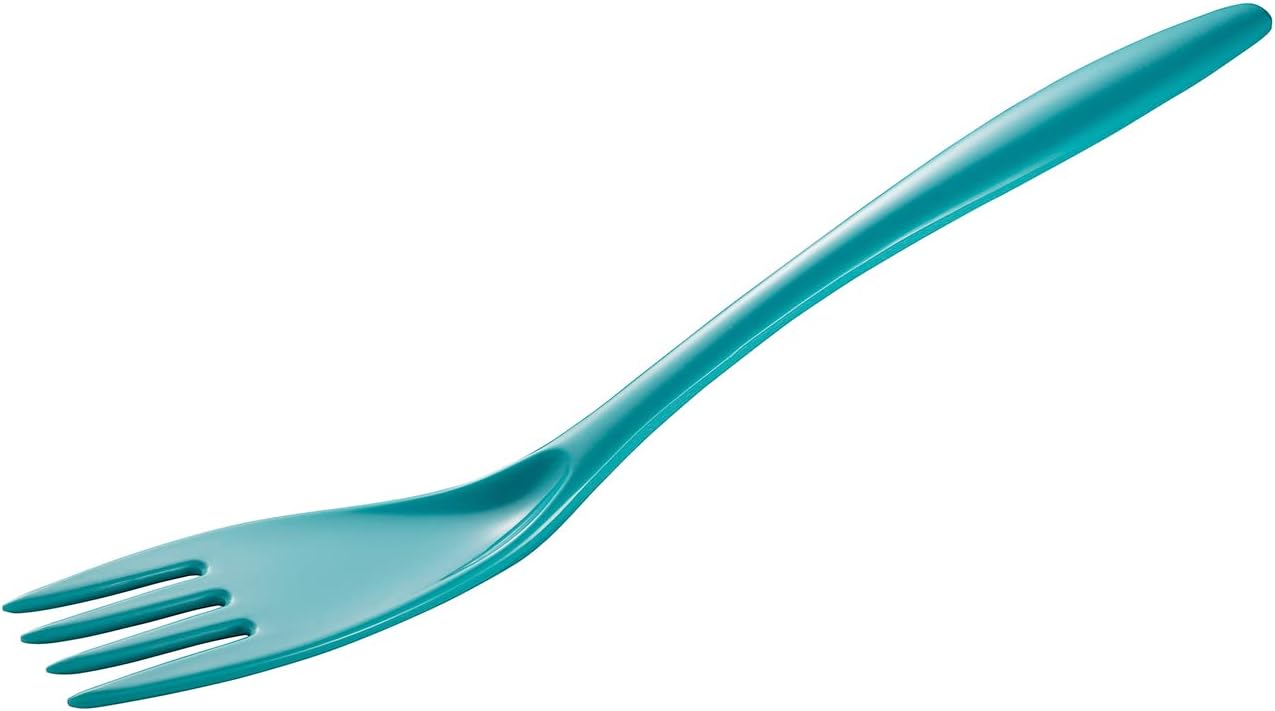 Gourmac 12-Inch Melamine Cooking & Serving Fork, Red
