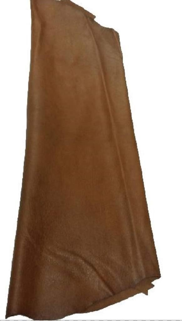 Reed Leather Hides - Sheep Skins for Arts & Crafts (Dark Brown)