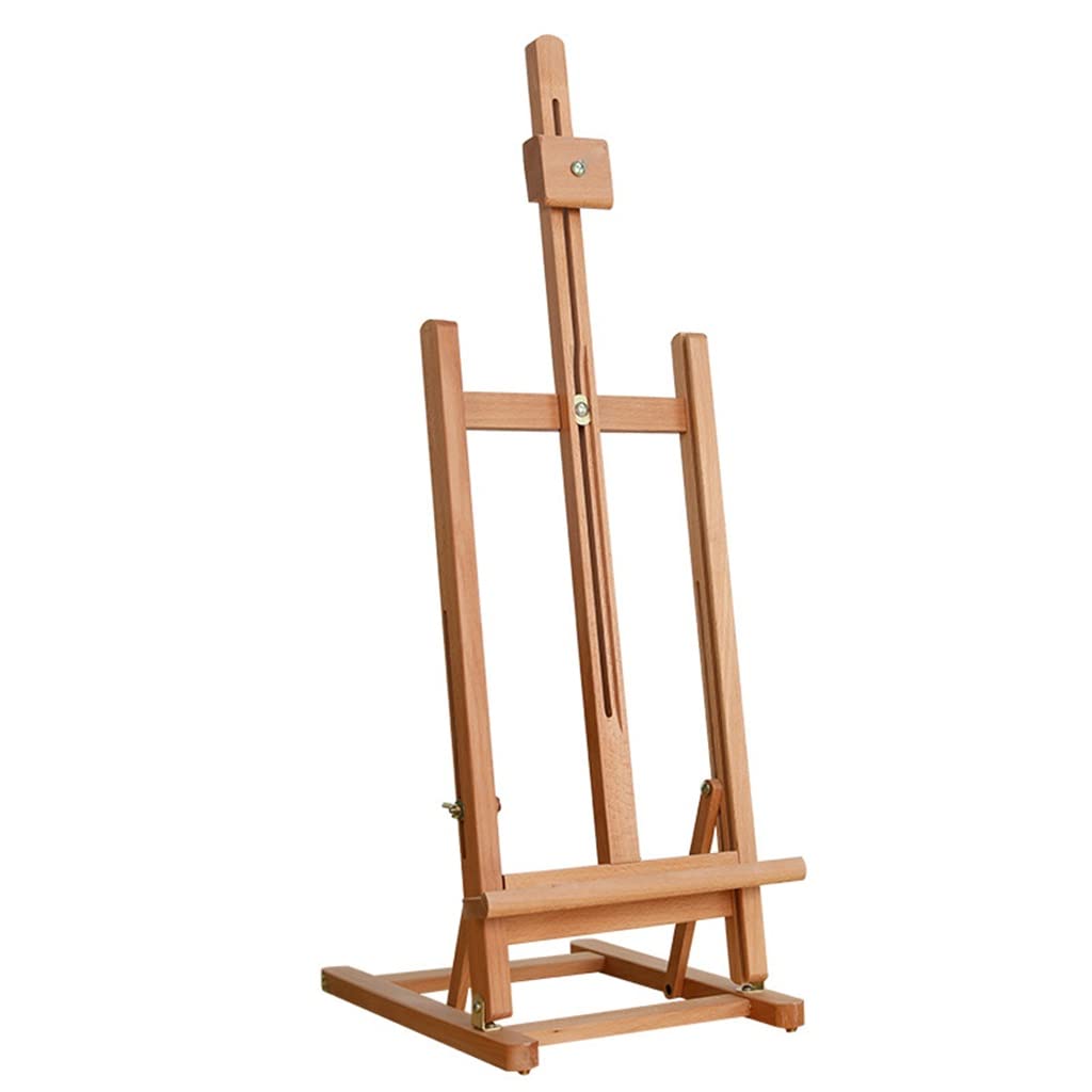 MYUYEE Small Table Top Easel Sketching Stand Display Stand Pine Oil Painting Stand Multi-Coloured (D As Show)